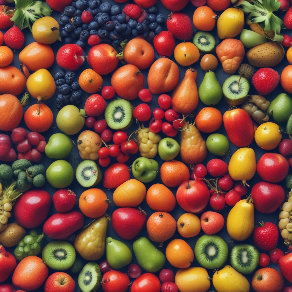 Variety of fresh fruits